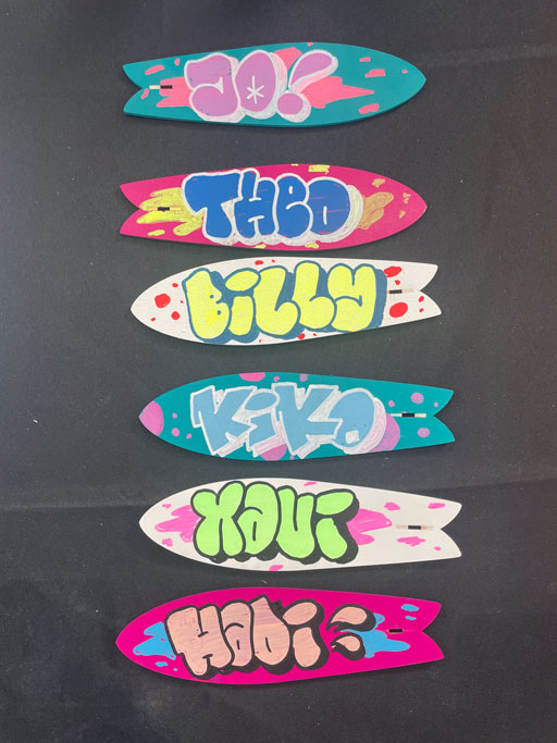 graffiti en vivo moster surf