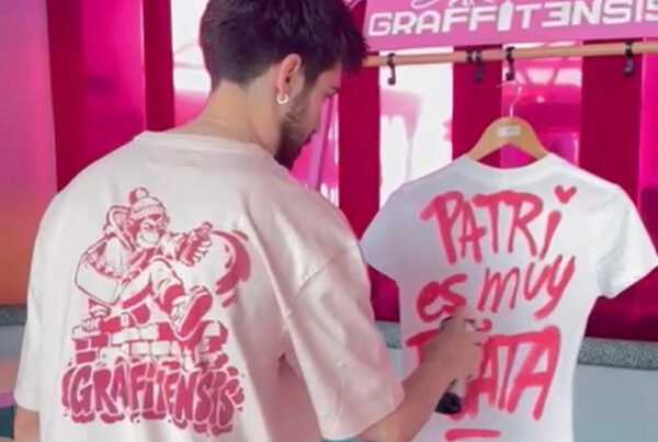 camisetas con graffiti para empresa